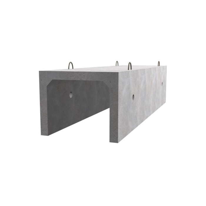 Железобетонный лоток ЛК 75.300.150-4
